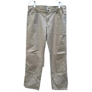Peter Millar 5 Pocket Tan Khaki Pants Cotton Spandex Men's Size 36x29